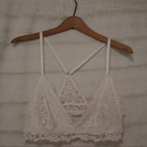 White Lace Aerie Bralette